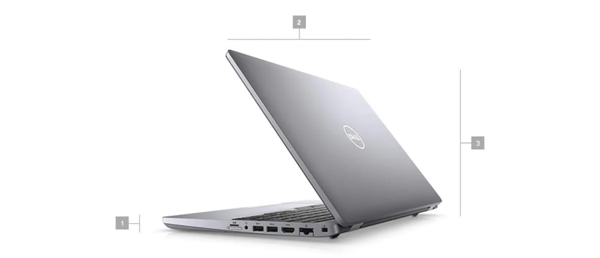 DELL DELL Latitude 5510 laptop 15.6" HD Core i5-10210U 12GB 512GB SSD — photo du produit