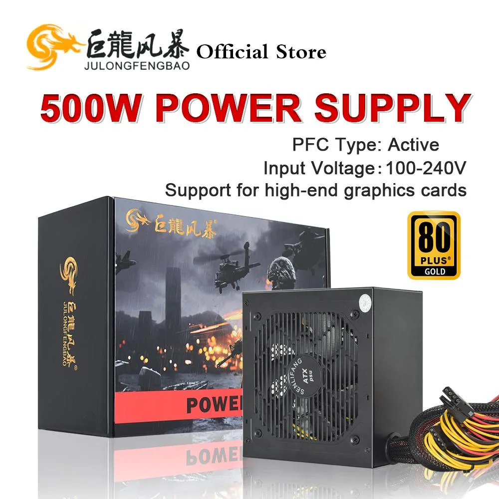 Lemincrash Lemincrash 500W 80 Plus ATX server power supply — ภาพสินค้า