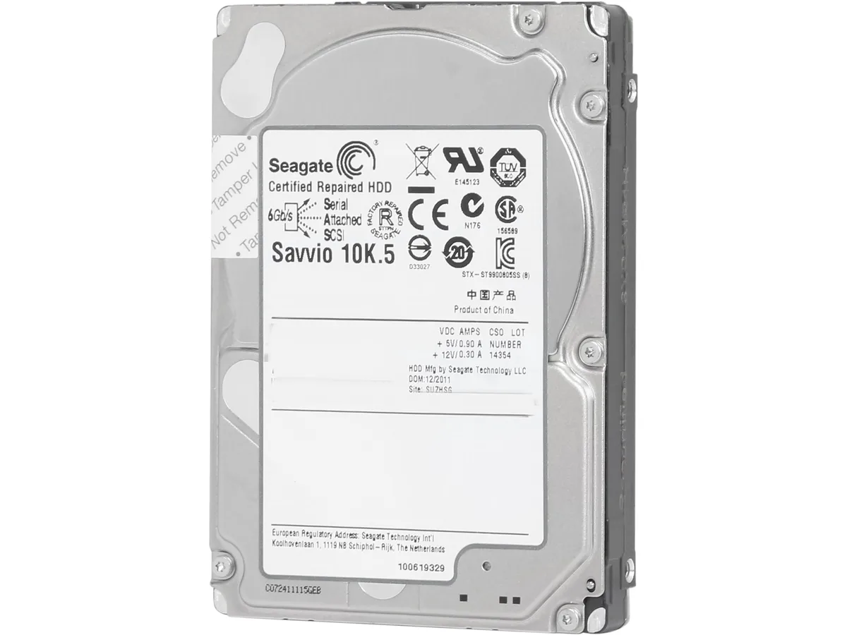 Seagate Seagate Savvio 10K.5 ST9300605SS 300GB 10000 RPM 64MB Cache SAS 6Gb/s 2.5" laptop hard drive — product photo