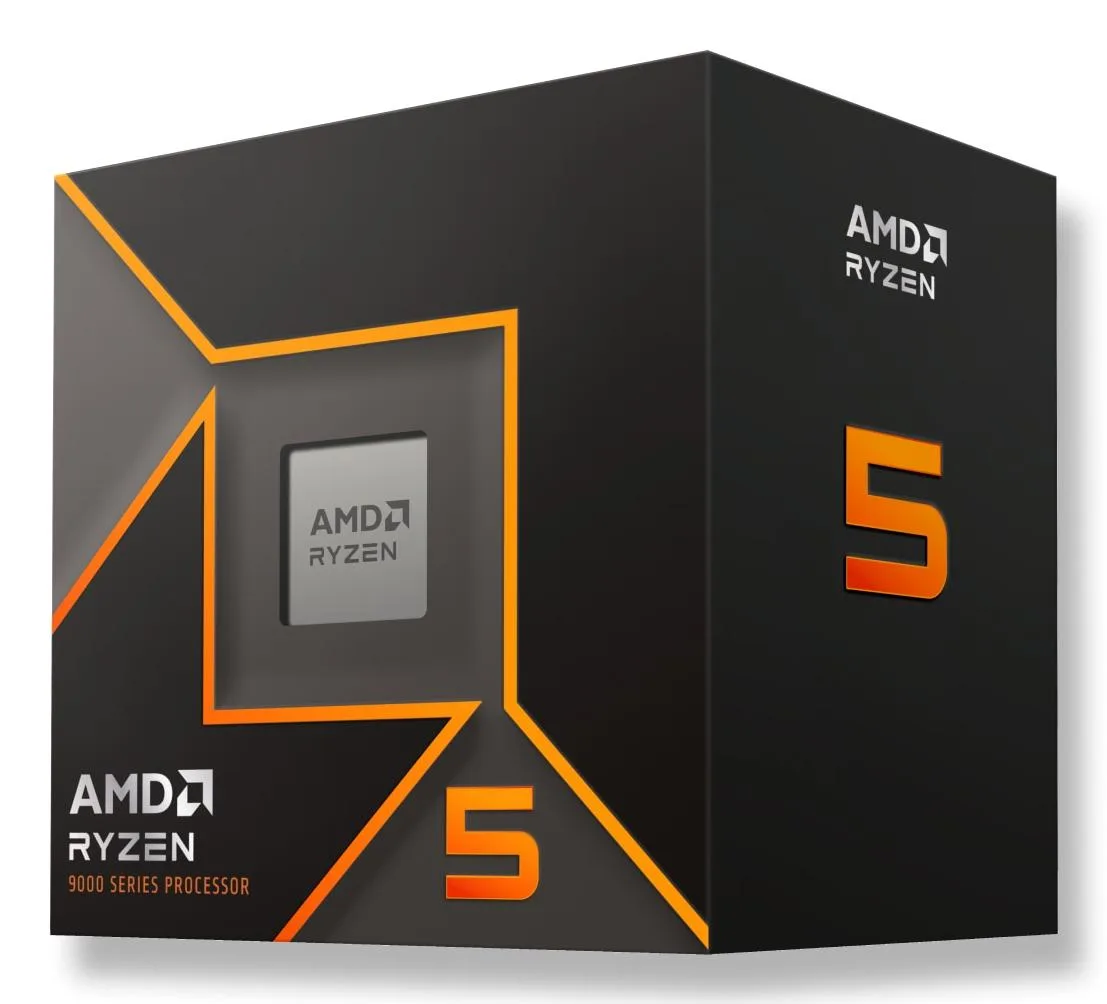 AMD AMD Ryzen 5 9600 3.8 GHz desktop processor 100-100000718BOX — photo du produit