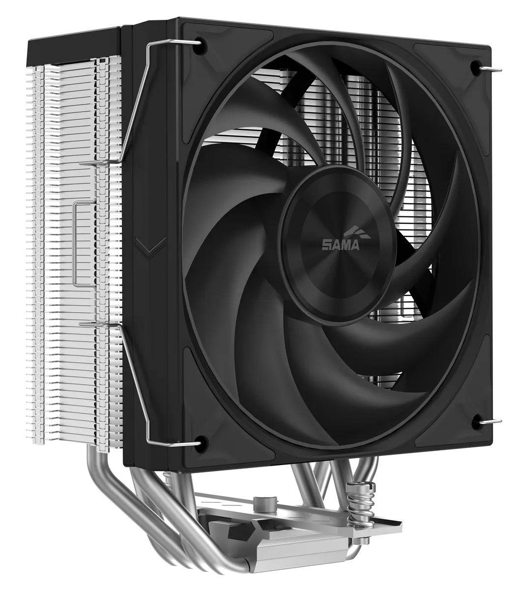 SAMA SAMA A40E CPU cooler 120mm PWM 4 heat pipes 240W TDP — product photo