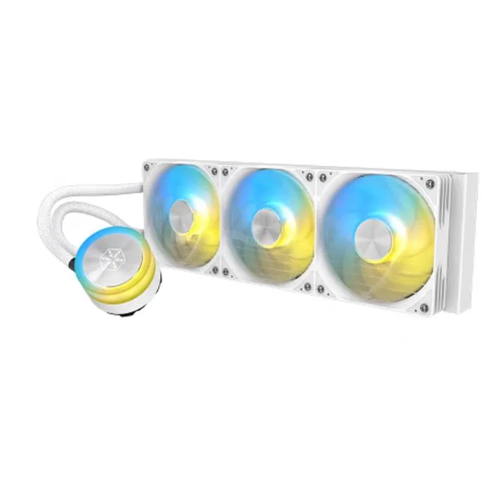 Silverstone SilverStone Frost Knight 360 mm liquid cooler 27 mm White — product photo