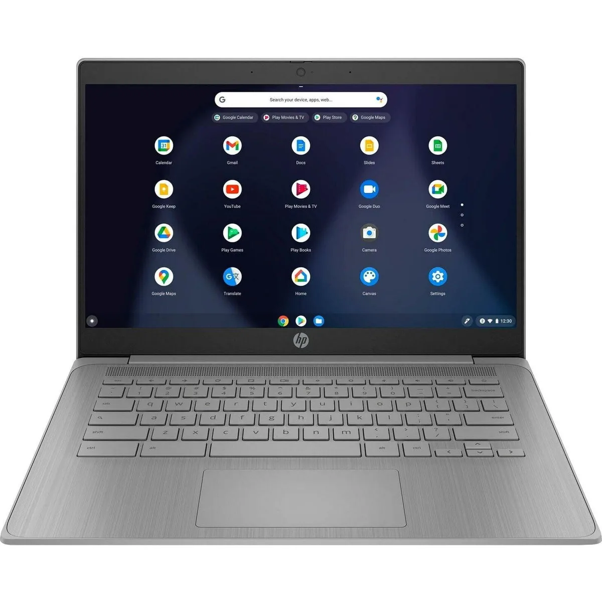 HP HP 14a-ne0013dx 2-in-1 laptop Celeron N4120 4 GB 64 GB eMMC 14 in 1366 x 768 — termékfotó