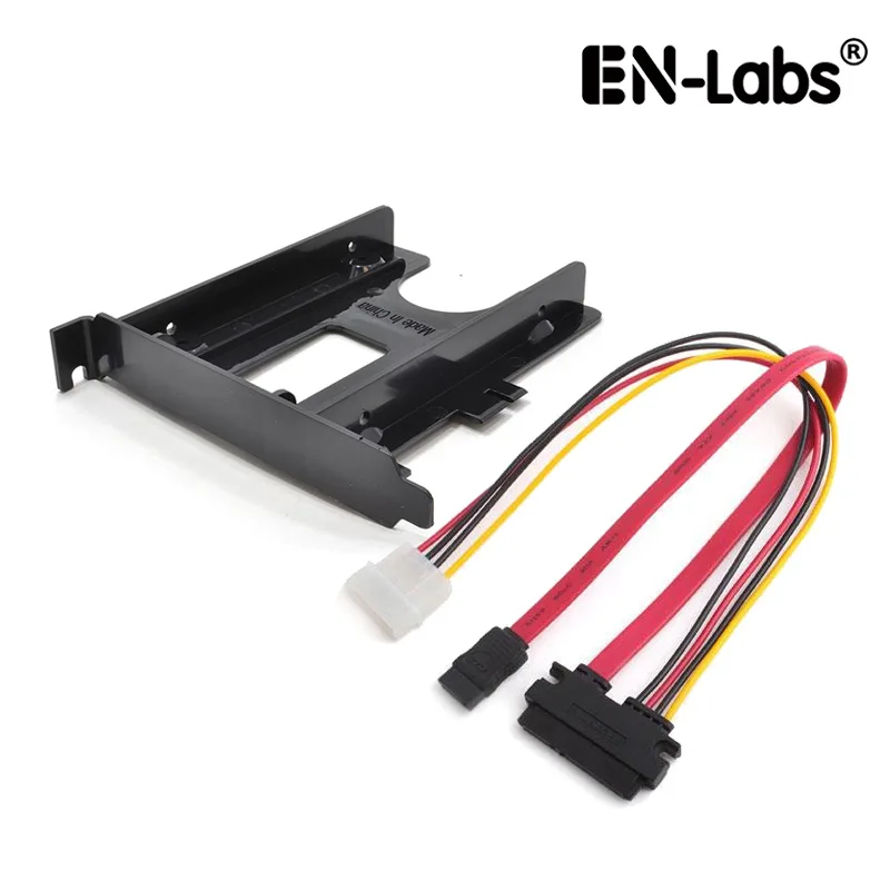EN-Labs EN-Labs PCIBR25SSDKIT 2.5" PCIe Mounting Bracket with 40cm SATA Cable — product photo