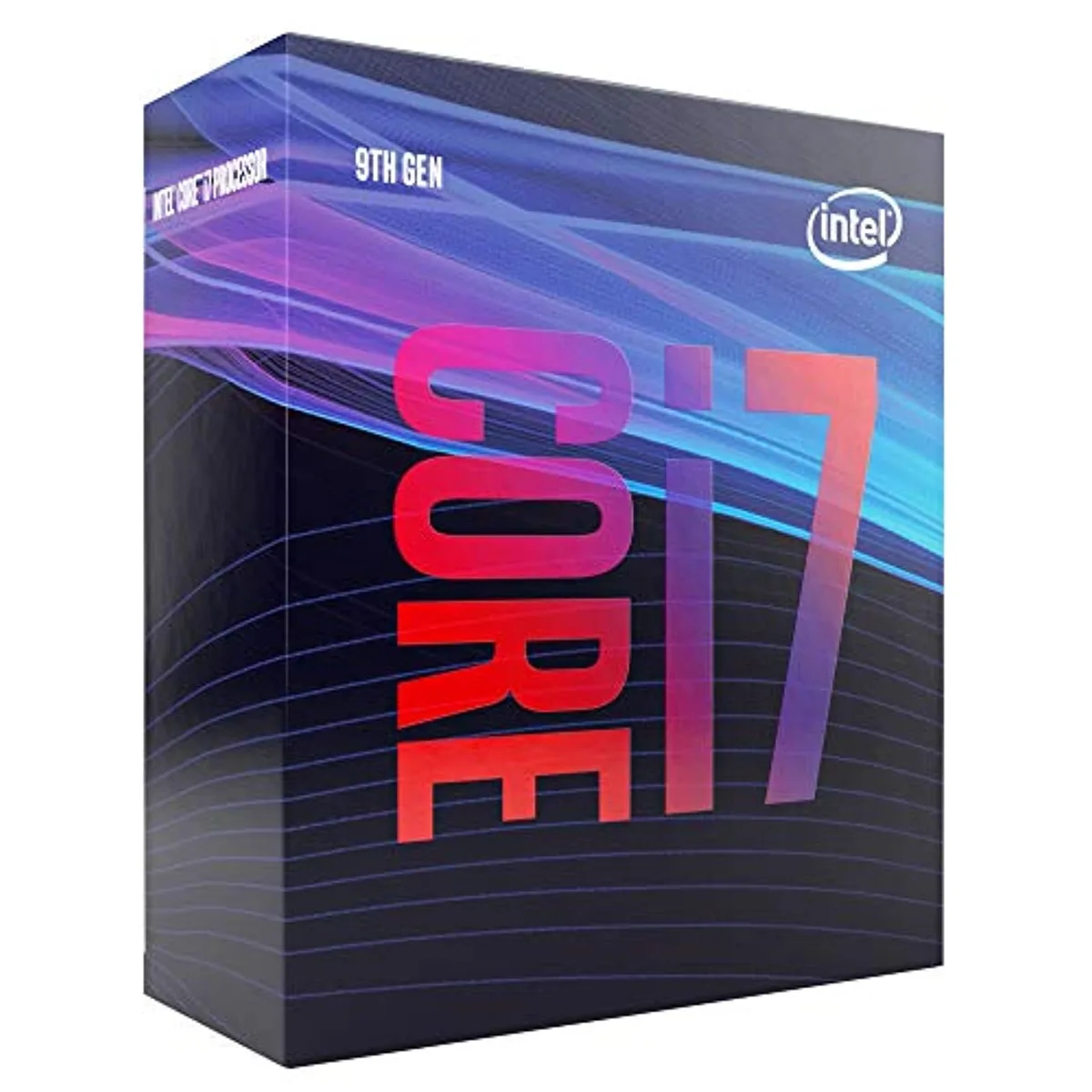 Intel Intel Core i7-9700 desktop processor 8 cores up to 4.7 GHz LGA1151 65W boxed — photo du produit