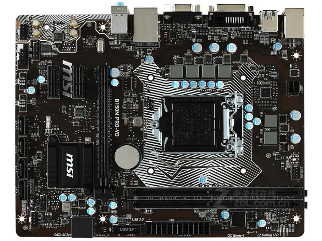 MSI MSI B150M PRO-VD Intel B150 LGA 1151 DDR4 32GB Micro ATX Intel motherboard — photo du produit