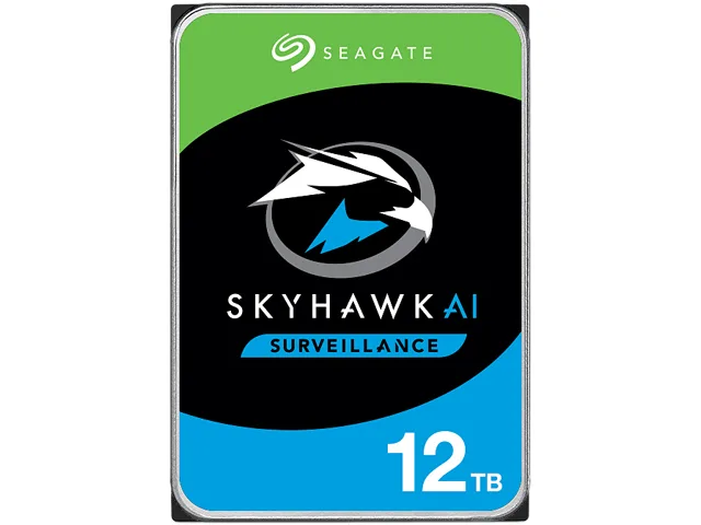 Seagate Seagate ST12000VE001 SkyHawk AI 12TB 3.5" 7200 RPM 256MB SATA 6.0Gb/s internal hard drive — product photo