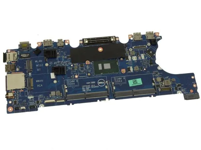 Green Dell motherboard with soldered i5-6300U 2.4GHz chip