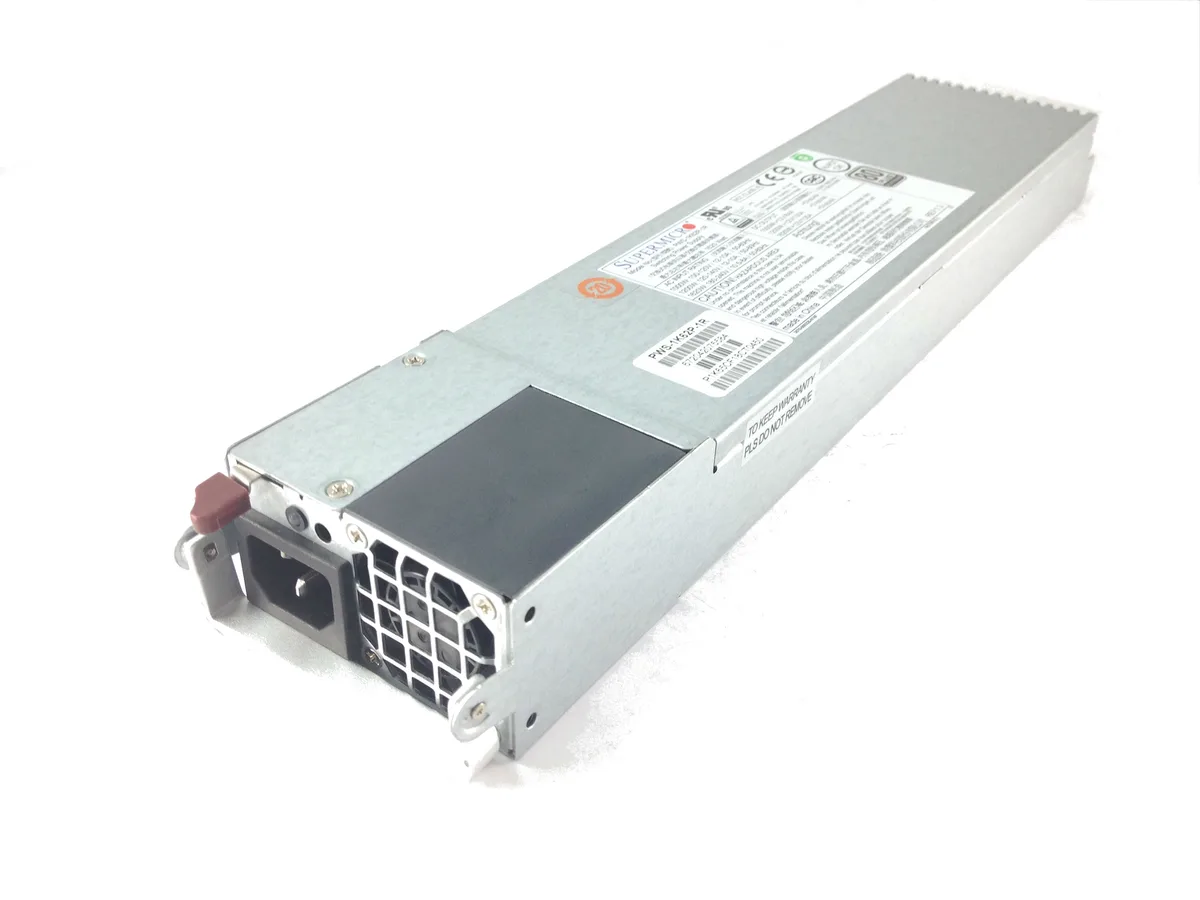 Supermicro Supermicro PWS-1K68A-1R 1U 1600W Redundant Titanium server power supply — product photo