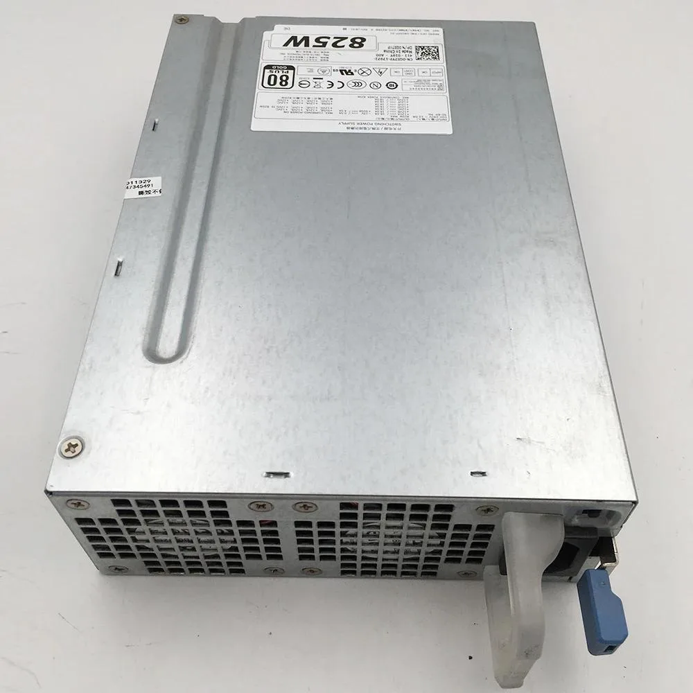 Rectangular ATX power supply unit in matte black finish