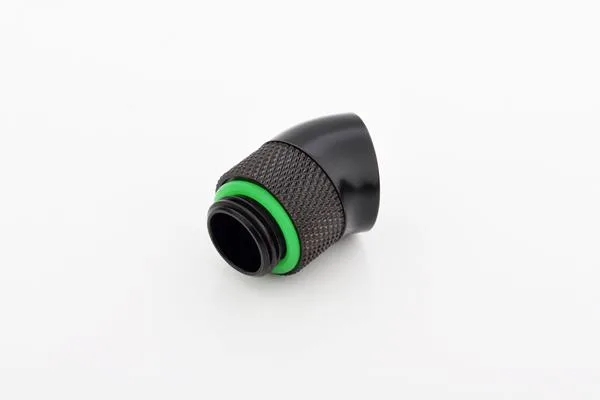 Bitspower Bitspower BP-MB30R G1/4" Matt Black 30-Degree Rotary Extender — Produktfoto