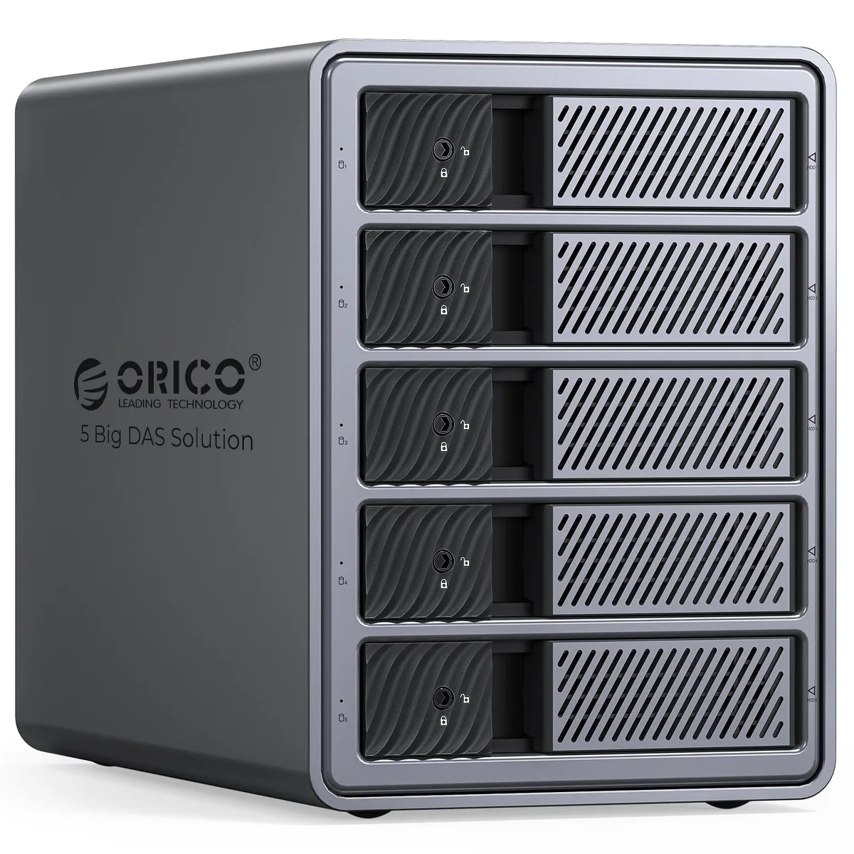 Orico Orico 9858RU3 5-Bay RAID Enclosure 3.5" SATA 150W — ภาพสินค้า