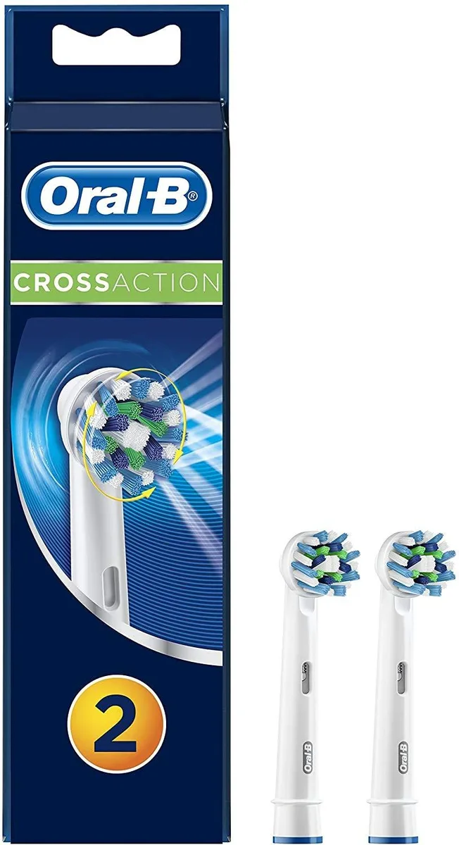  Oral-B CrossAction EB50-2 oral care 2-pack — 제품 사진