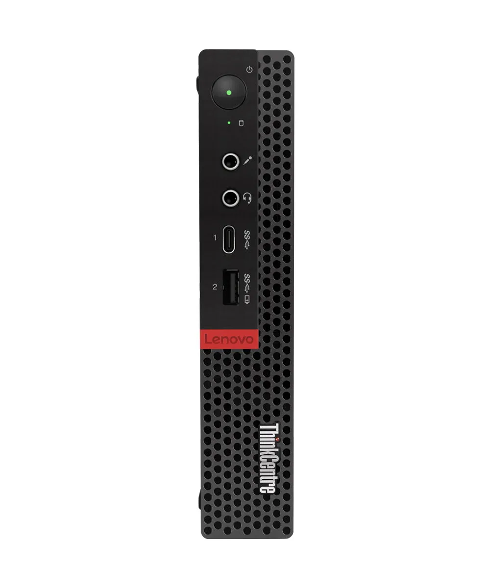 Small black rectangular desktop box, tiny form factor