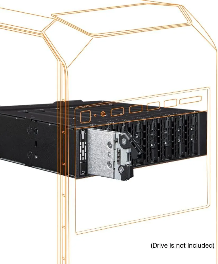 ICY DOCK ICY DOCK ToughArmor MB873MP-B 8-Bay M.2 NVMe Rack Server — termékfotó