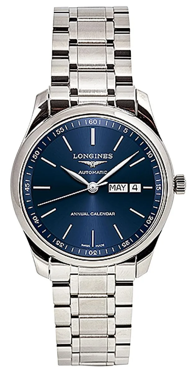 Longines Longines Master Collection L2.920.4.92.6 Automatic Blue Dial Stainless Steel Watch — product photo