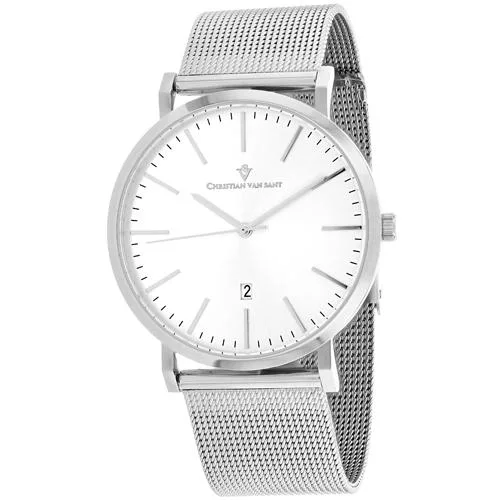 Christian Van Sant Christian Van Sant Paradigm Watch CV4323 Silver Stainless Steel Quartz 22mm 30m — product photo