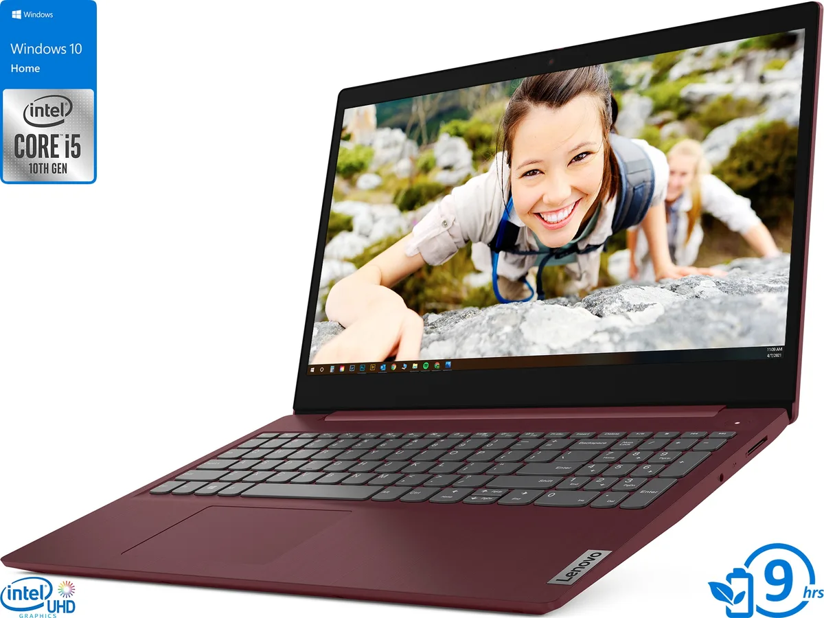 Lenovo Lenovo IdeaPad 3Form 15.6" FHD i5-1035G1 8GB 256GB NVMe laptop — product photo