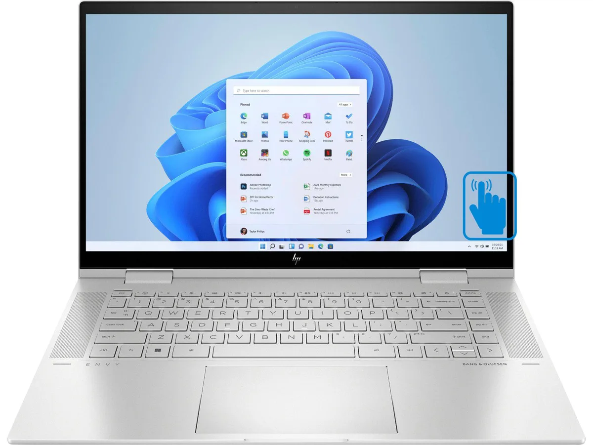 HP HP ENVY x360 15t-ew000 2-in-1 laptop i7-1255U 16GB 512GB 15.6 touch — photo du produit