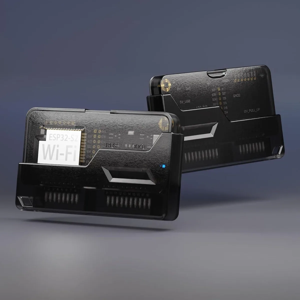 MCDODO MCDODO Wi-Fi Dev Board for Flipper Zero Case Translucent Black — toote foto