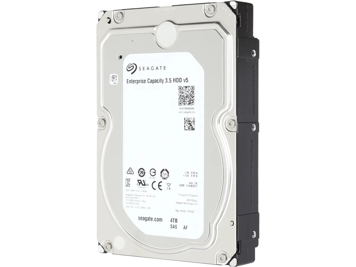 Seagate Seagate ST4000NM0125 4TB 7200 RPM 512e SAS 128MB 3.5" internal hard drive — photo du produit