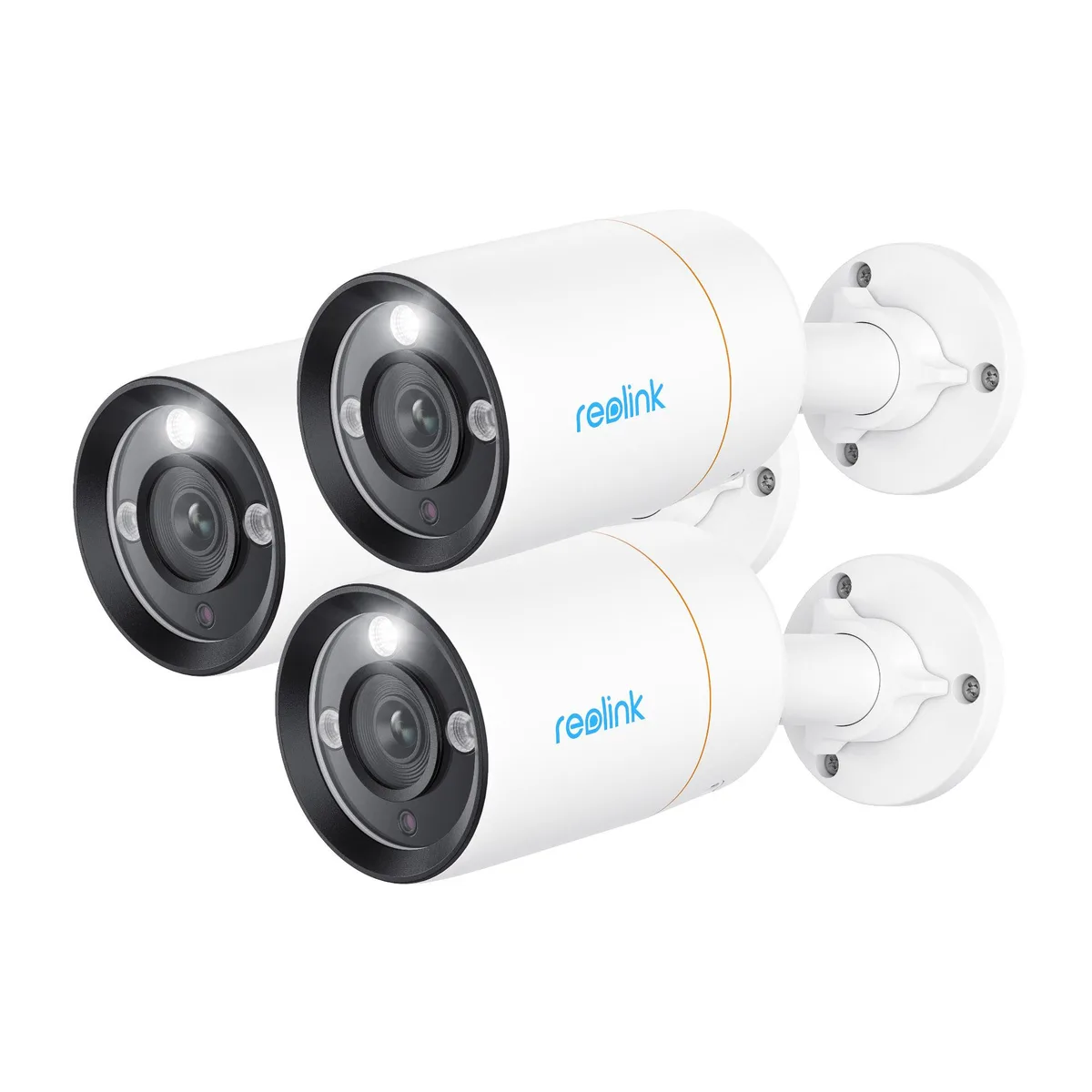 Reolink Reolink RLC-1212A 3-pack 12MP PoE bullet network camera — termékfotó