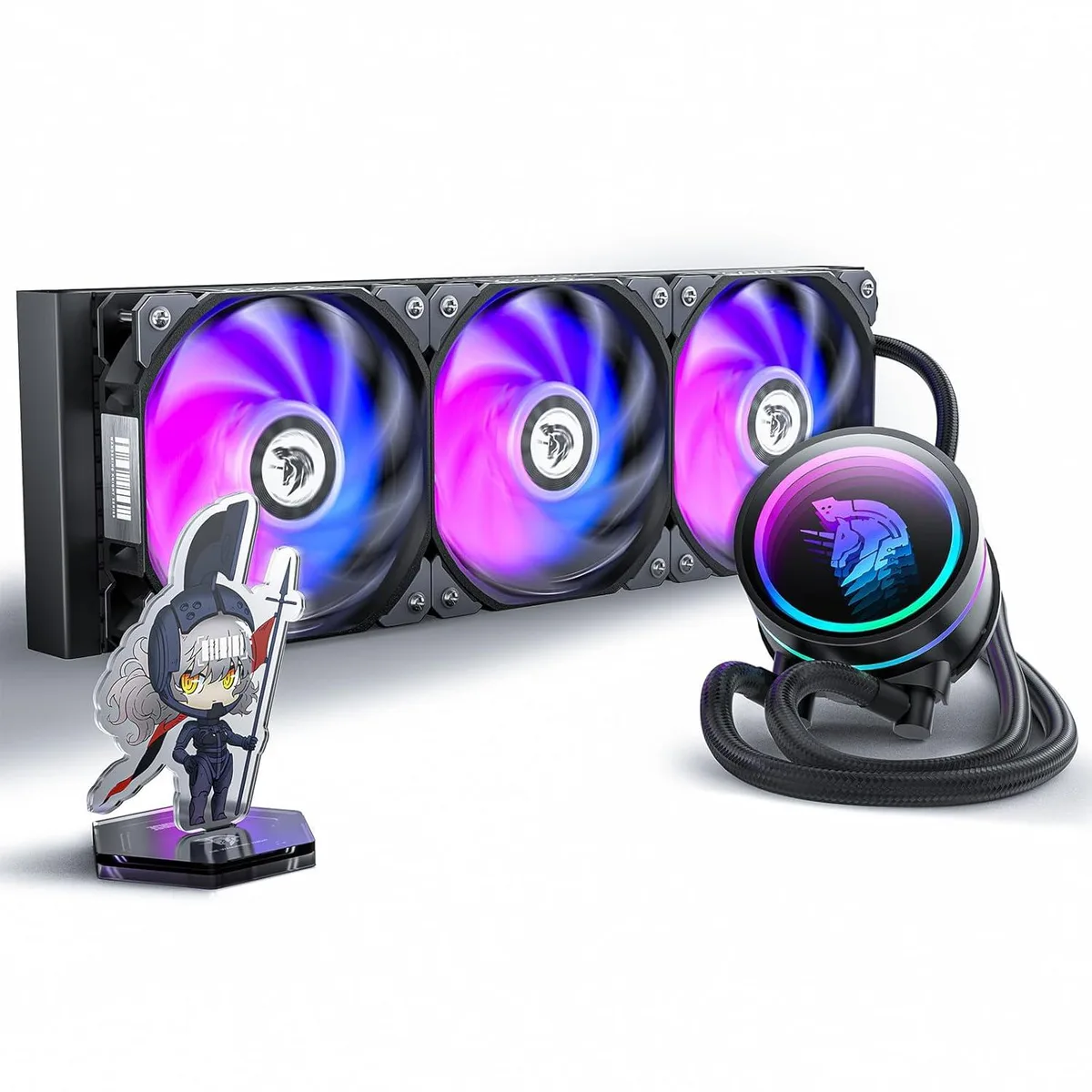 BFKK BFKK Wandering Knight W360 AIO liquid cooler 360mm Black — product photo