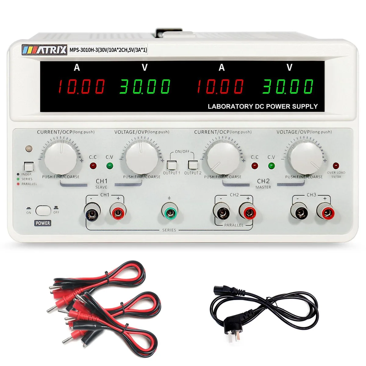 Matrix Matrix MPS-3010H-3FF triple output server power supply 30V 10A 615W — foto produk