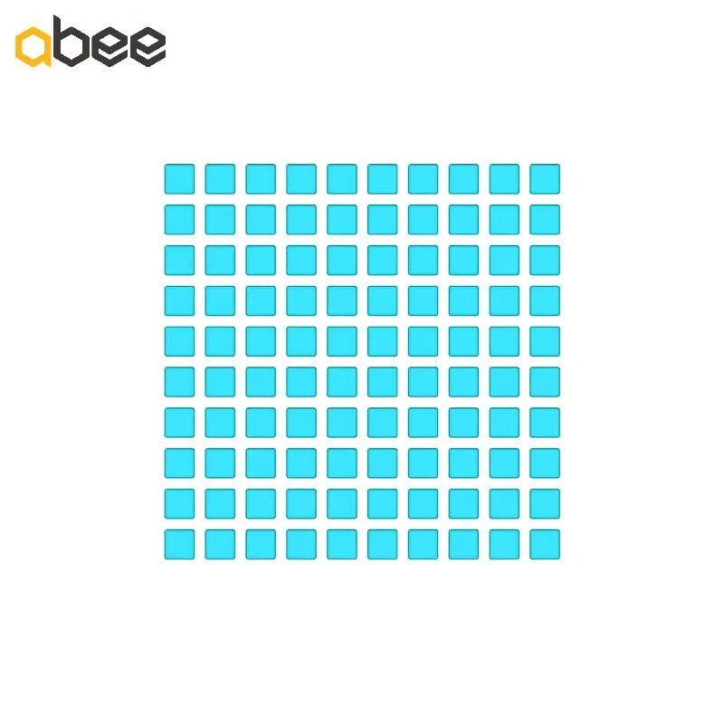 Corn Electronics Corn Electronics Pixel Cube Blue E-ATX Mid Tower PC Case — Produktfoto
