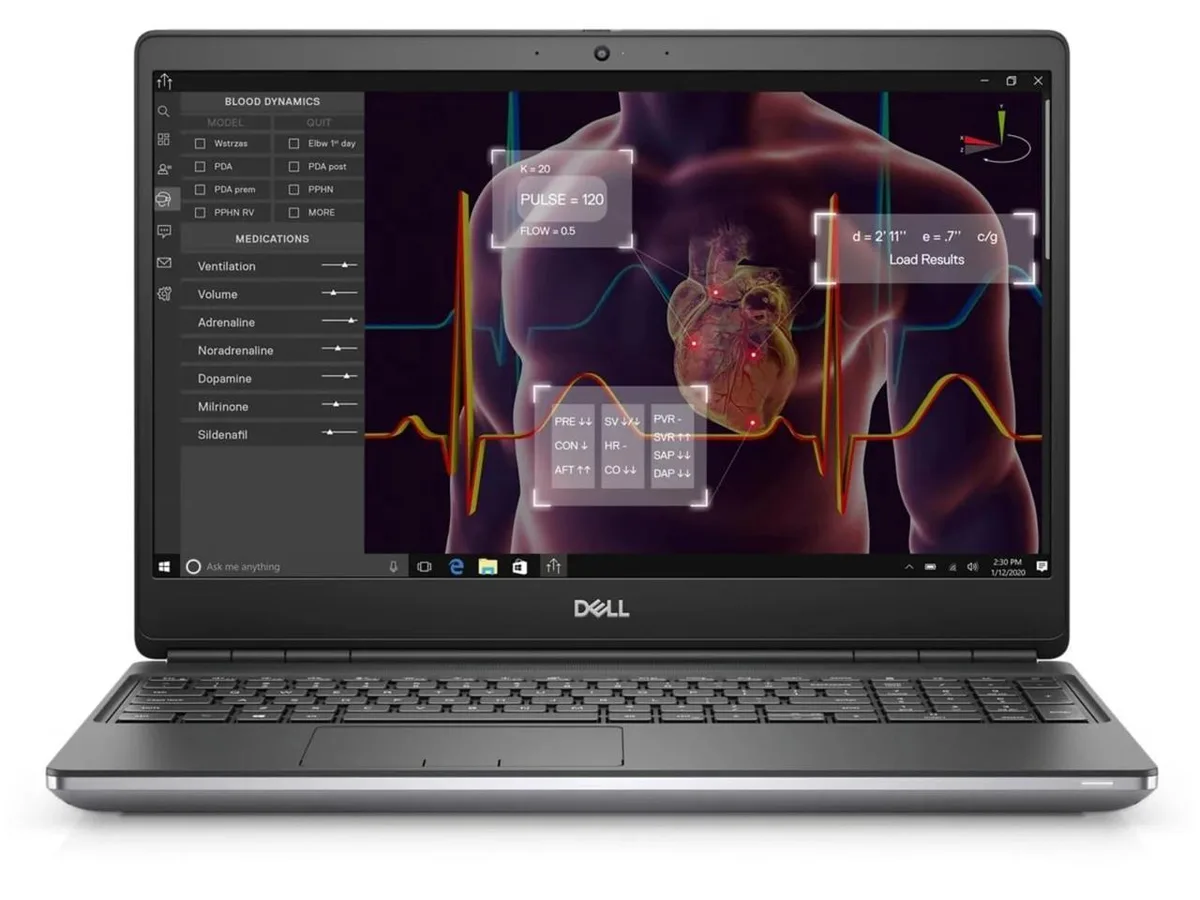 DELL DELL Precision 7750 i7 10850H 32GB 1TB RTX 5000 17.3" business laptop — φωτογραφία προϊόντος