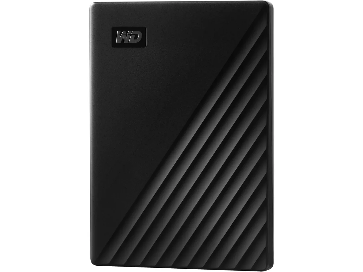 Western Digital Western Digital My Passport 1TB portable hard drive USB 3.2 Gen 1 Black WDBYVG0010BBK-WESN — photo du produit