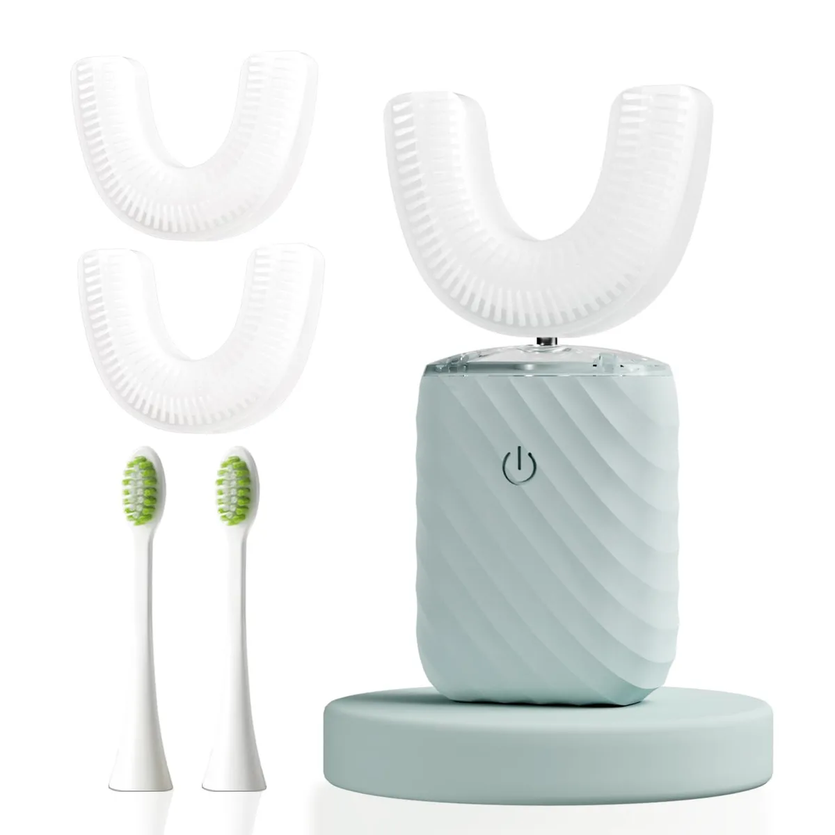  ELOTAME 809cr U-shaped sonic toothbrush light blue — product photo