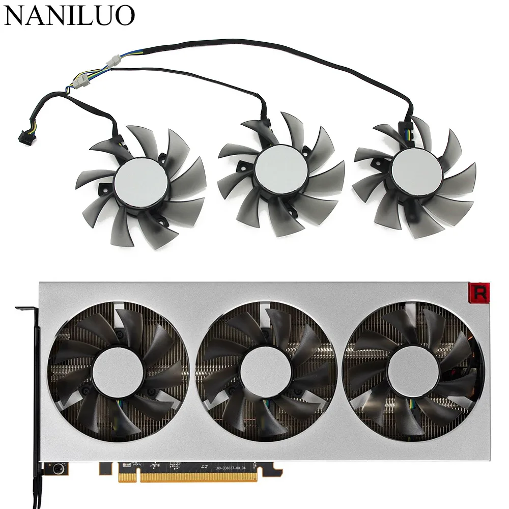 SXDOOL SXDOOL FD8015H12S 75mm 12V .32A 4-pin case fan 3-pack — foto del producto
