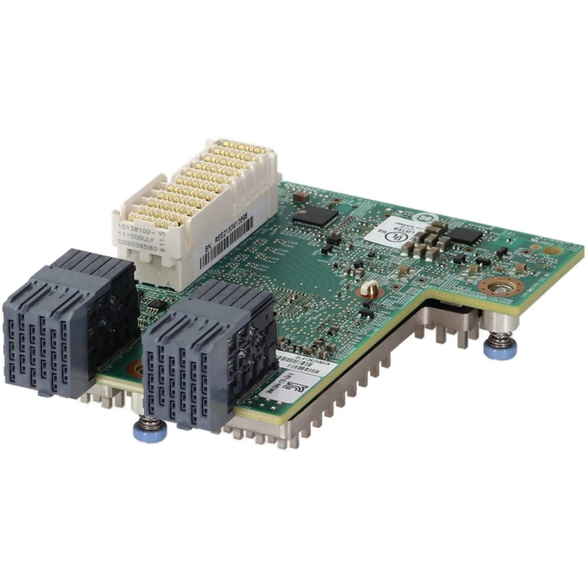 Dell QLogic FastLinQ QL41262HMKR dual-port mezzanine card with gold edge connector