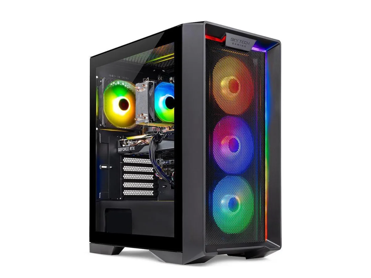 Skytech Skytech ST-NEBULA-1461-B-AL Gaming PC Ryzen 7 5700 RTX 3050 16GB 1TB — fotografia produktu