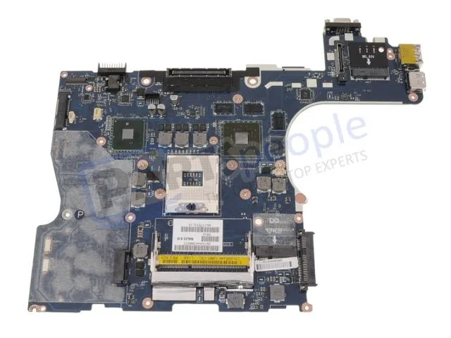Green Dell Precision M4500 laptop motherboard with Nvidia graphics chip
