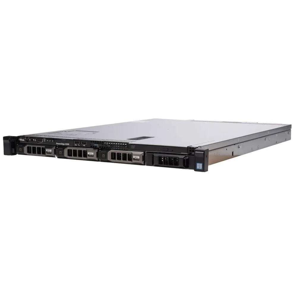 DELL DELL PowerEdge R330 1U Rack Server E3-1220 v5 3GHz 8GB DDR4 2x 2TB SAS H730 2x 350W — product photo