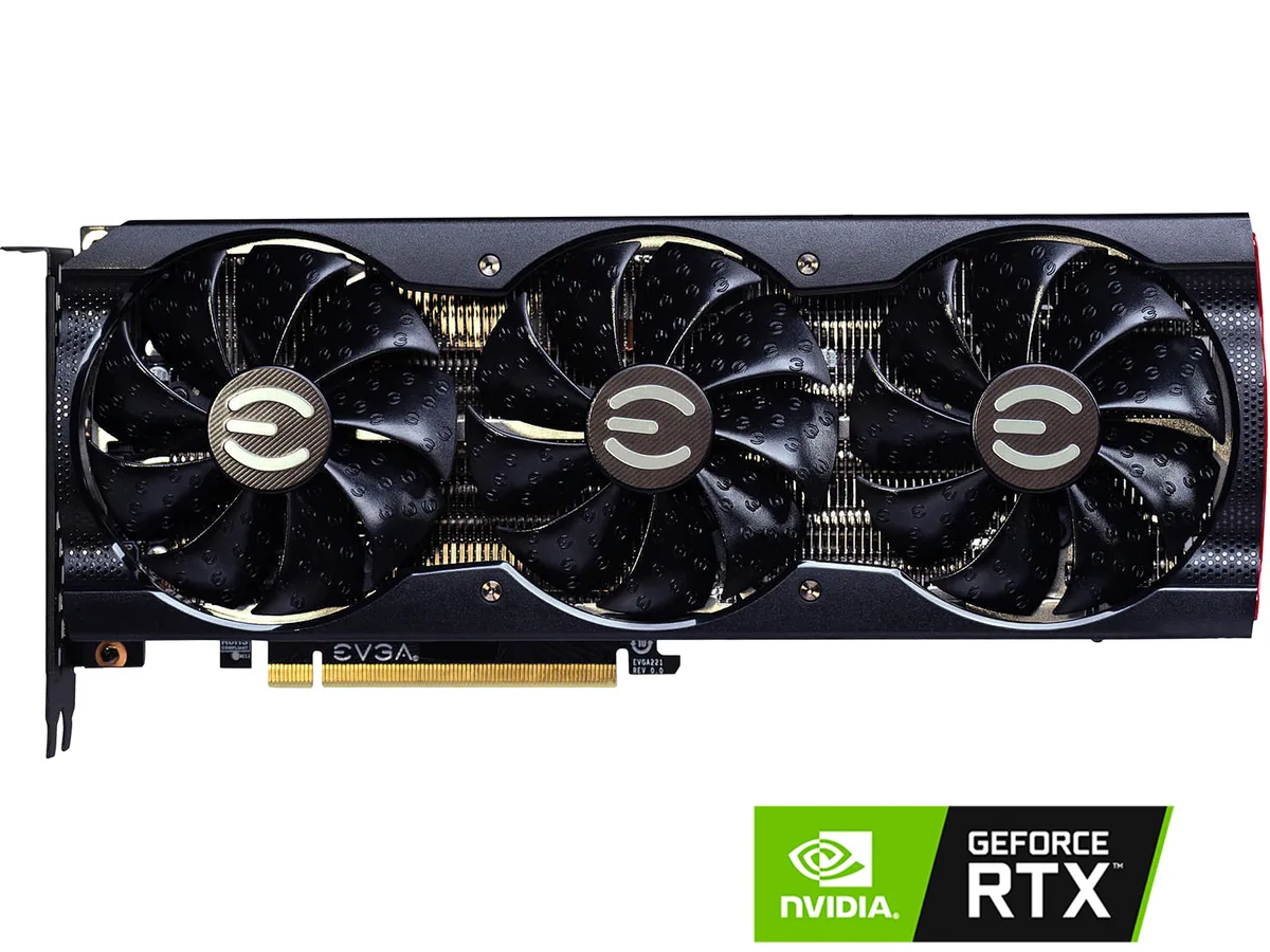 EVGA EVGA GeForce RTX 3080 XC3 Ultra 10G-P5-3885-KR graphics card — produktfoto