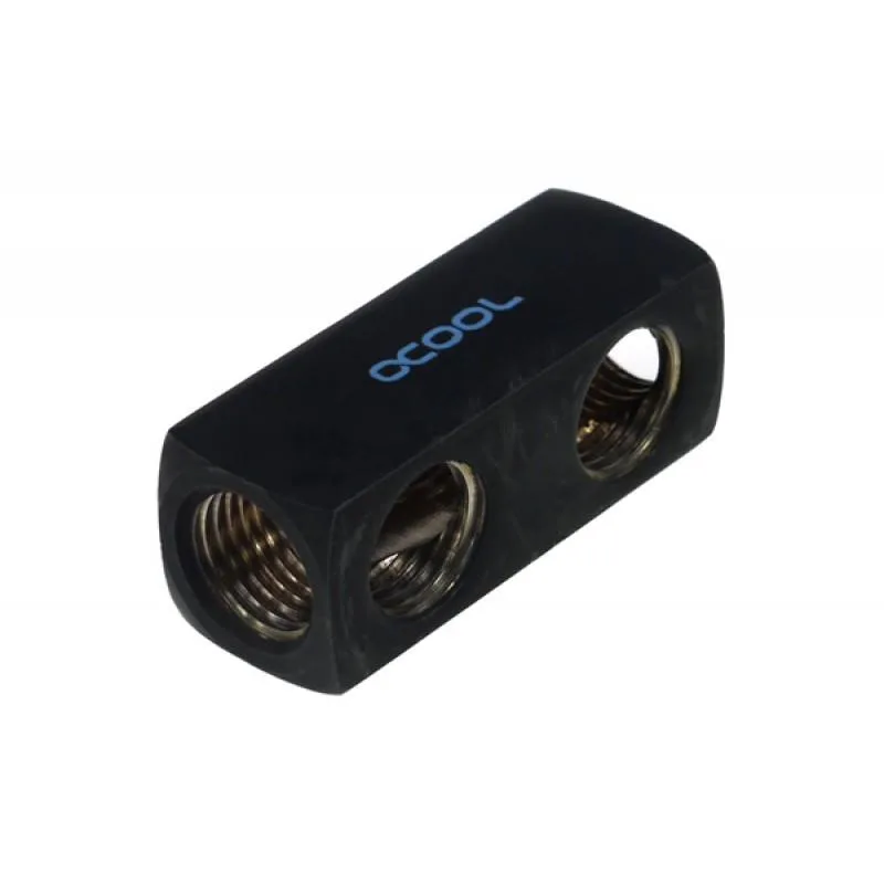 Alphacool Alphacool G1/4 5-Way Connection Terminal Deep Black 17027 — product photo