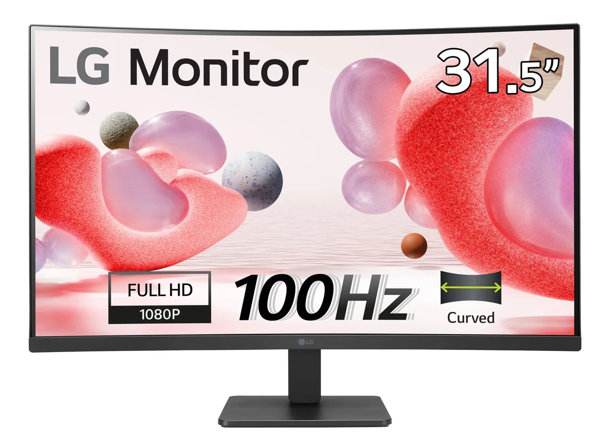LG Electronics LG Electronics 32MR51CA-B 31.5" FHD 100Hz Curved monitor — photo du produit
