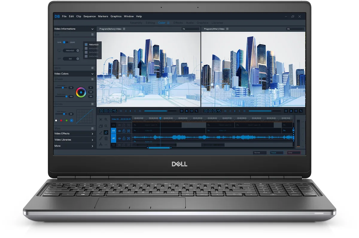 DELL DELL Precision 7560 laptop i7-11800H 32GB 1TB SSD 15.6 FHD — product photo
