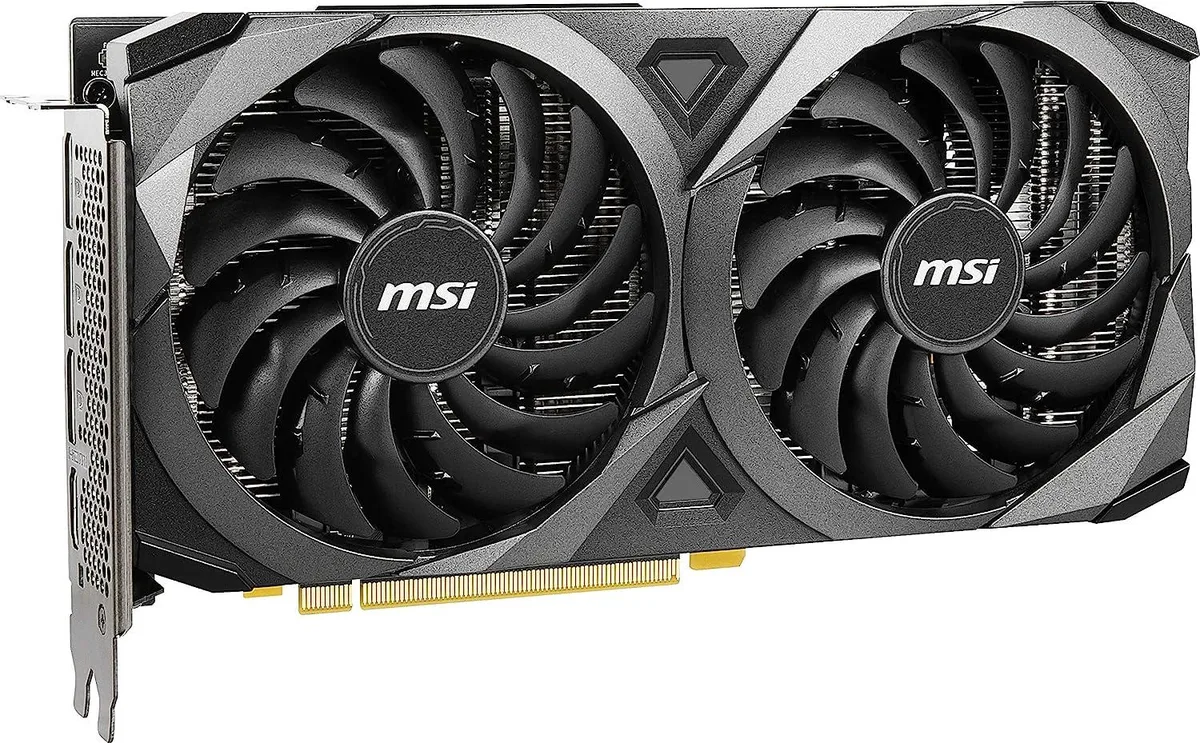 MSI MSI RTX 3060 Ventus 2X OC 12GB GDDR6 graphics card — photo du produit