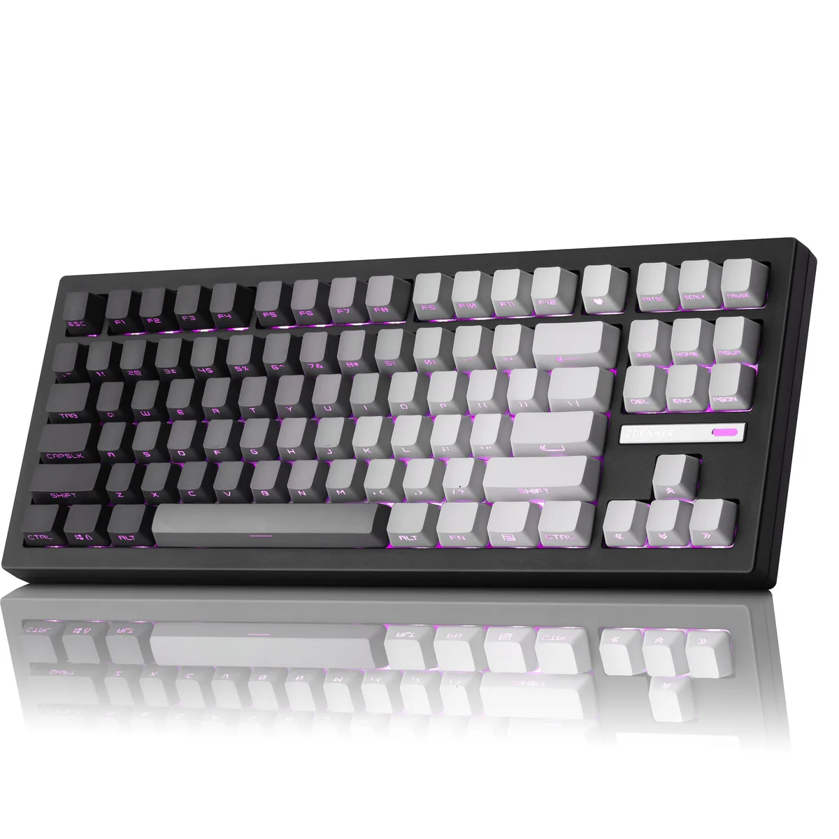 ZORNHER ZORNHER ZH870 Shadowy 80% Mechanical Gaming Keyboard — fotografija proizvoda