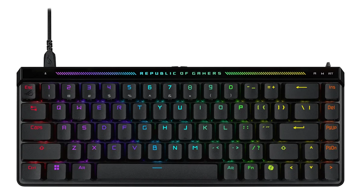 ASUS ASUS ROG Falchion Ace HFX 65% Gaming Keyboard 90MP03VE-BKAA20 — product photo