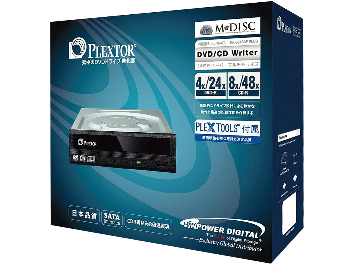 Plextor Plextor PX-891SAF-PLUS-R 24X DVD burner SATA — 商品照片