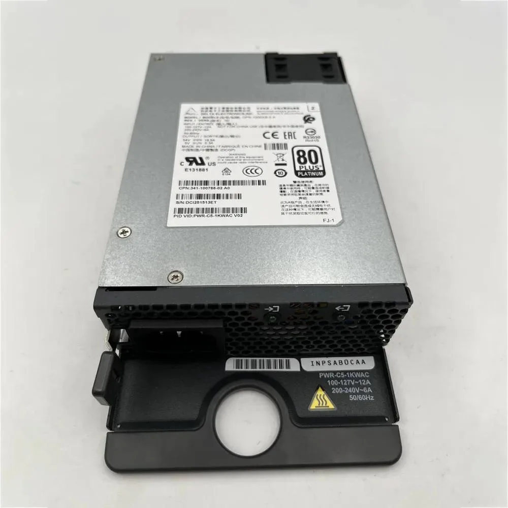 KHACHIMO KHACHIMO PWR-C5-1KWAC Power Module 341-100788-01 /02 for C9200 Switch — product photo