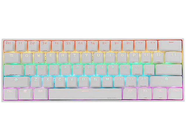 Anne Pro Anne Pro 2 60% Mechanical Gaming Keyboard White Gateron Brown Switch — product photo
