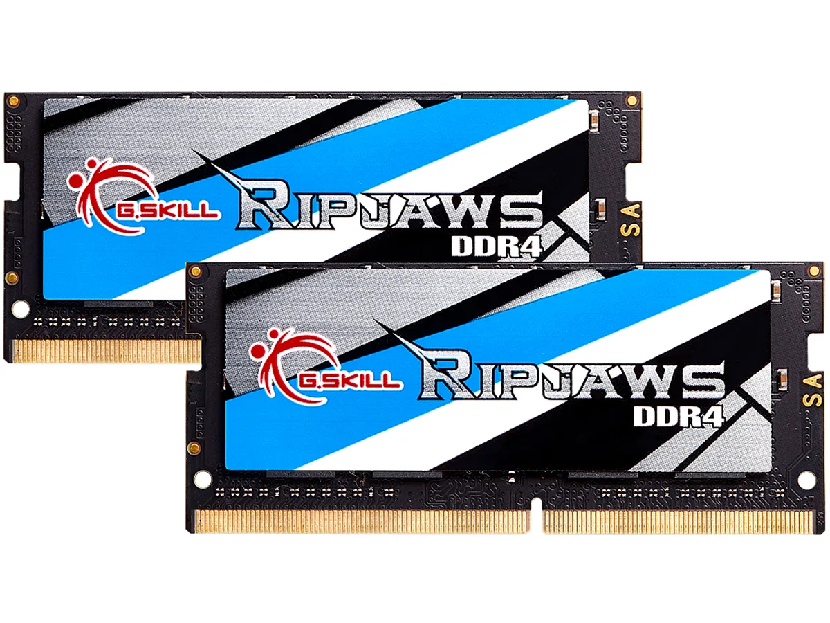 G.SKILL G.SKILL Ripjaws F4-2666C19D-32GRS 32GB (2×16GB) DDR4 2666 CL19 laptop RAM — fotografie produktu
