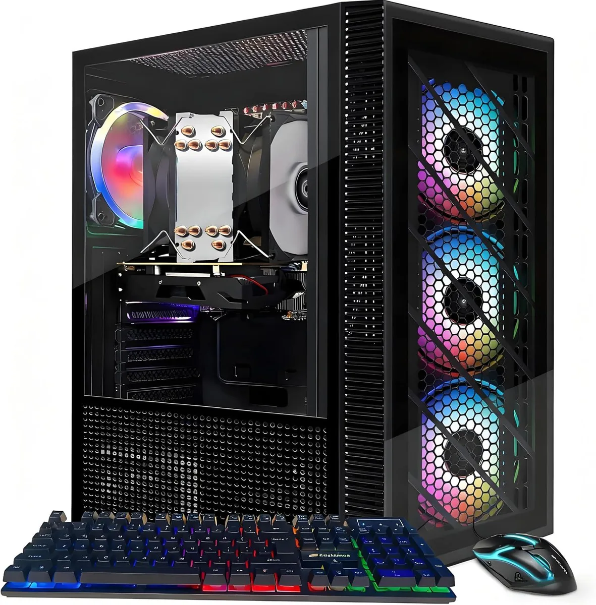 STGAubron STGAubron ABR0124 Gaming PC Xeon E5-2666 Radeon RX 550 4G 16GB DDR4 512GB SSD — fotografija proizvoda
