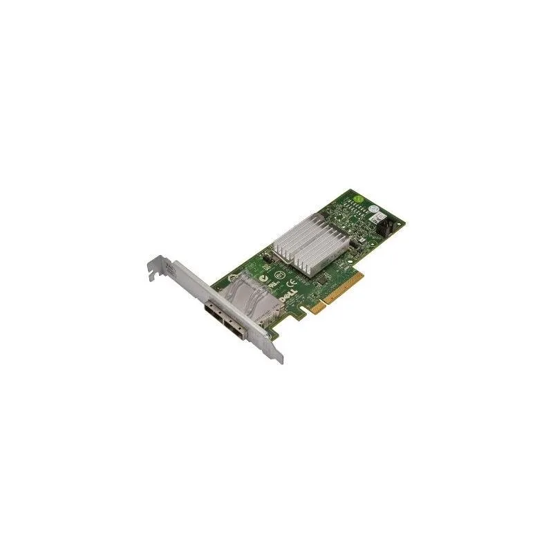 DELL DELL 3Ddjt 6Gb/s Dual Port PCIe x8 SAS Host Bus Adapter Standard Bracket — toote foto